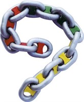 Kättingmarkering 5/16 vit 10st.