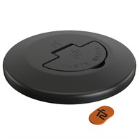 Däckförskruvning lock svarteloxerat waste