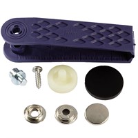 Tryckknappar RF med skruvar. 10st.ø15mm med verktyg