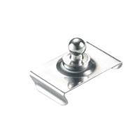 Loxx knopp med RF stålplatta för vindruta 21mm, 10st.