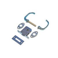 Dörrhandtag - inbyggnad utan lås 55 x 43 x 11mm komp.