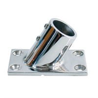 Bottenbeslag fyrkantigt Ø25mm-60 grader RF stål