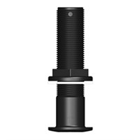 Trudesign Bordgenomföring lång, svart 1 1/2