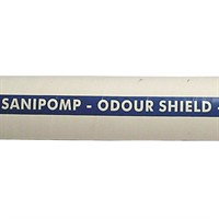 Toalettslang 19mm 100% luktfri 2m