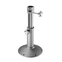 Stolstativ kraftig 40-60cm ø80mm, basplatta 270mm 360°