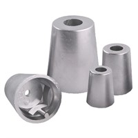 1852 Zink till sexkantig axelmutter, axel 55 mm