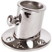 Flaggstångshållare RF-stål däckmonterad Ø:25 mm