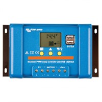 Victron BlueSolar PWM LCD och USB 12/24 V 30Amp