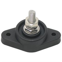 EL koppling enkel svart max. 240Amp Ø9,5 mm