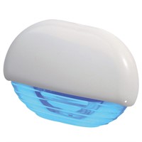 Hella easy fit LED-lampa IP67 vit 12 V/ 24 V -blått ljus