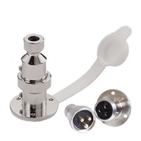 1852 Däckkontakt 3-polig 5 Amp - kraftig