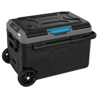 Iceberg-20 kylbox 40L m/kompr, hjul, 2-delad kyl/frys