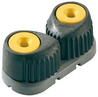 Ronstan Medelstor cleat, gul till 3 - 12 mm lina