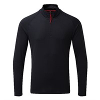 Gill UV009 Men's UV Långarmad Zip T-shirt Navy strl. XXL