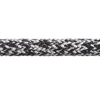 Robline Admiral 7000 Dyneema fall, 8mm svart/vit  - 1m