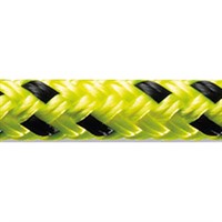 Robline Orion 500 trimlina, 4mm neongul/svart - 1m