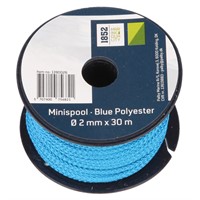 1852 Minirulle blå Polyester Ø2mm x 30m 18st/pkt