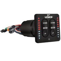 Lenco panel 12/24 V med indikator/upprullningsdon