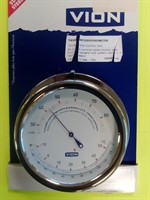 Termometer/Hygrometer rostfri