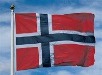 Flagga norge 150 x109 cm